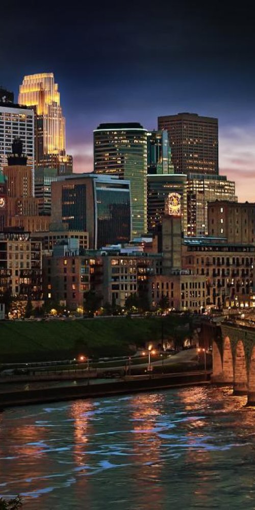 Scenic view near Minneapolis