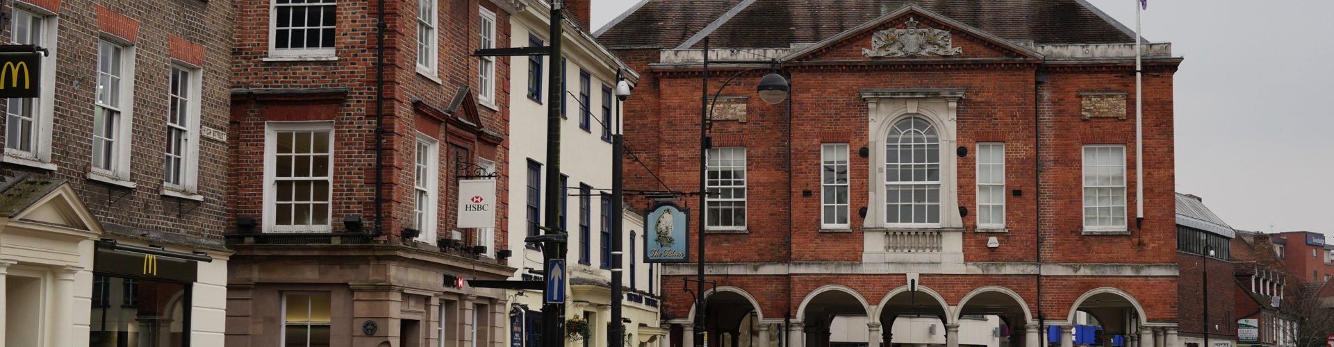 Sunset landscape near High Wycombe