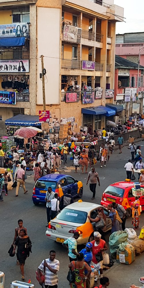 Scenic road near Accra