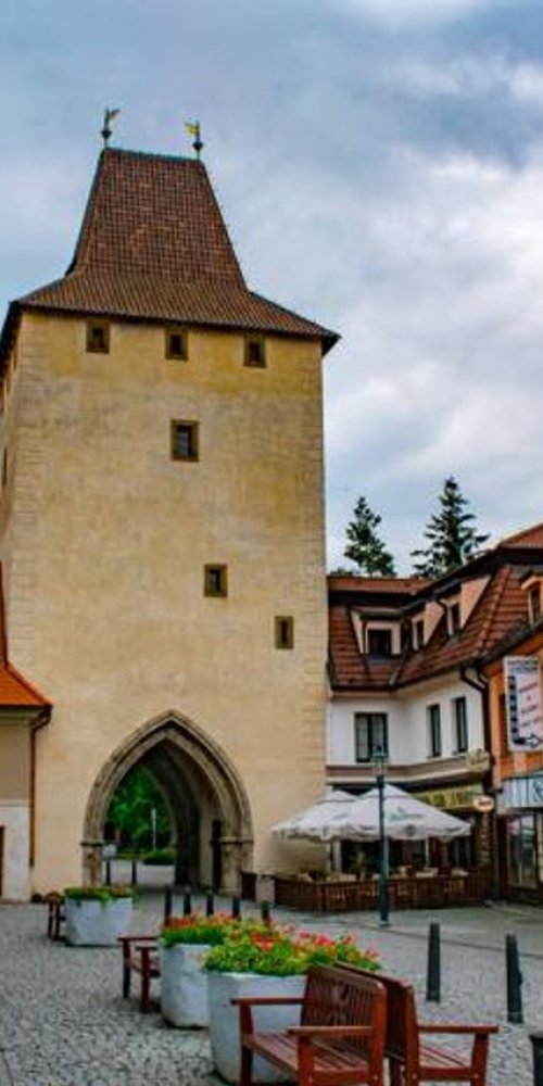 Scenic road near Beroun