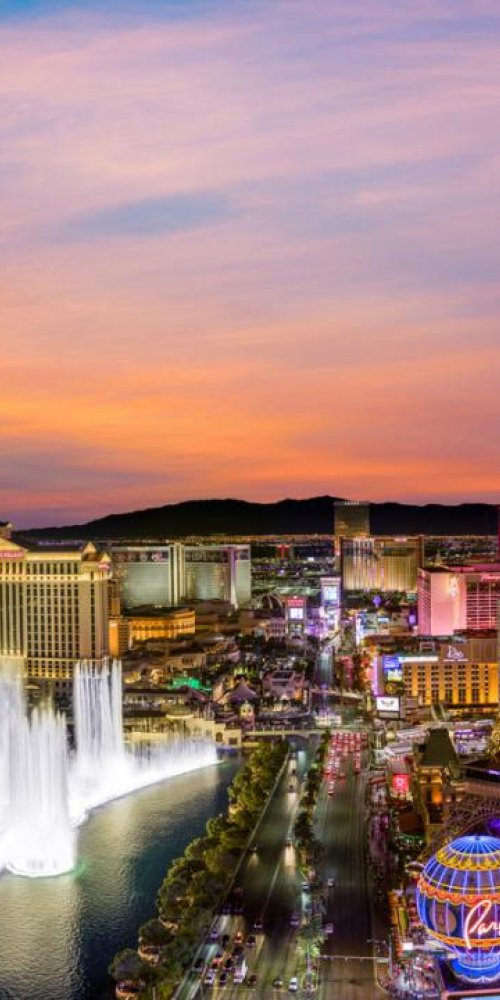 Scenic drive near Las Vegas