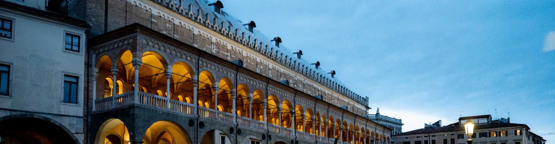 Road trip landscape near Padua