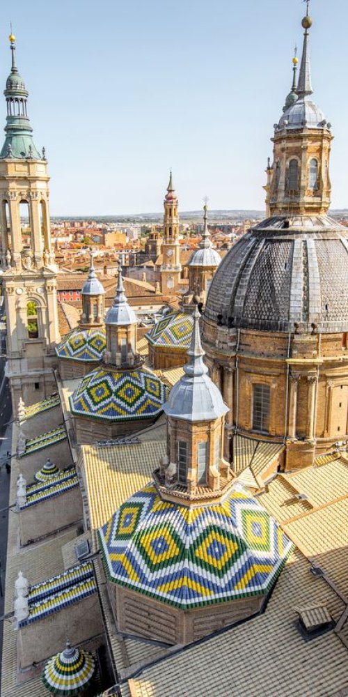 Scenic Driving near Zaragoza