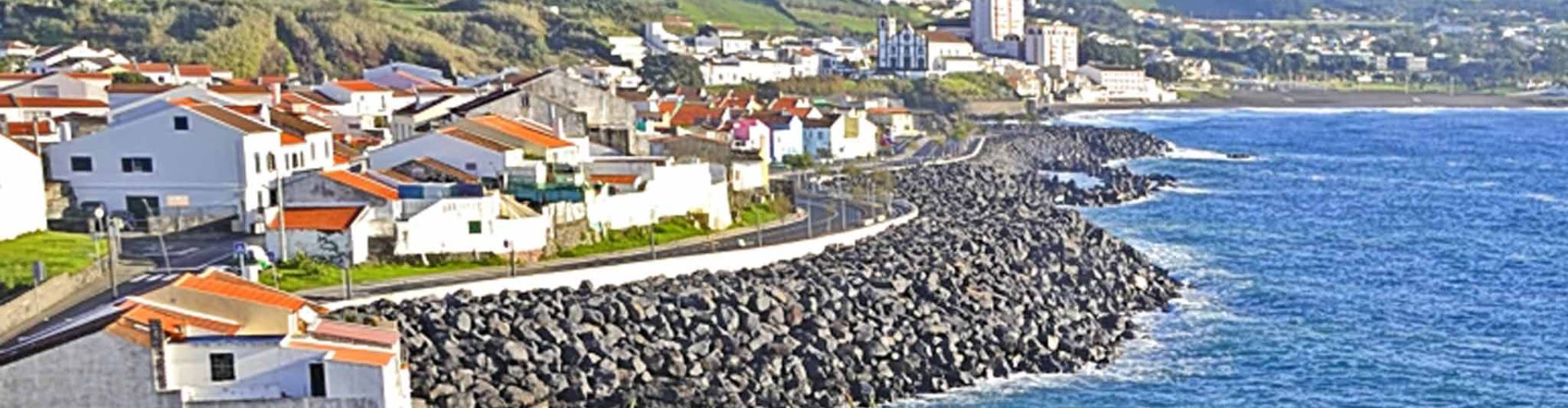 Sunset over São Miguel, PT road trip