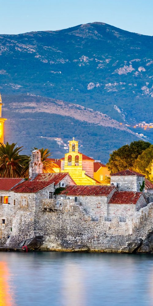 Scenic road near Budva
