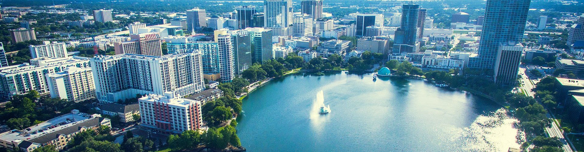 Road trip landscape near Orlando