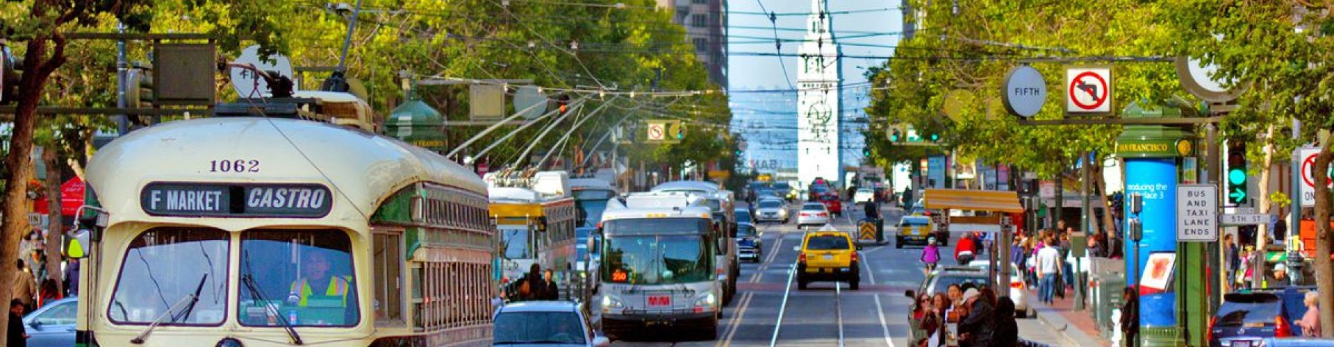 Road trip landscape near San Francisco, CA, US