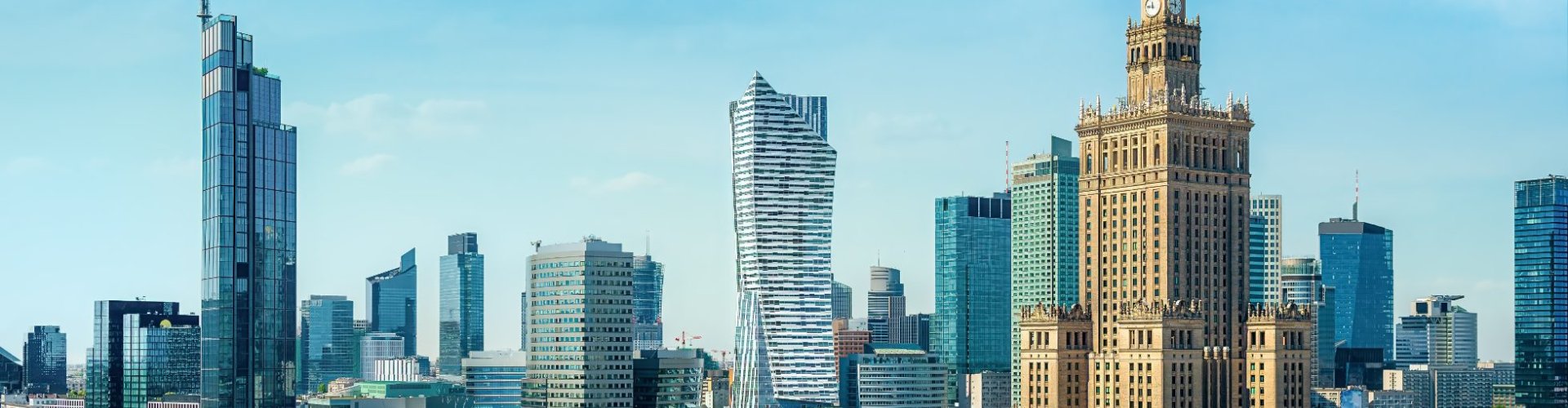 Road trip scenic landscape near Warsaw, PL