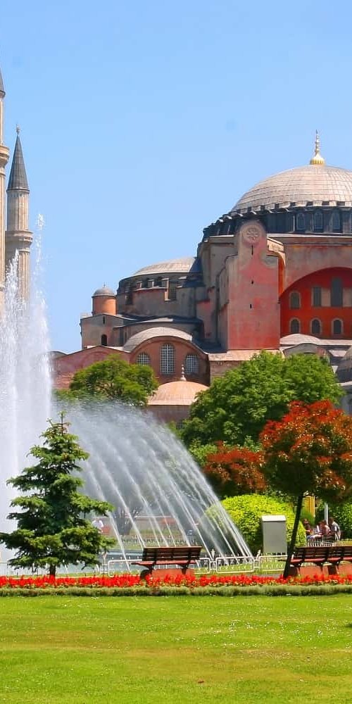 Scenic drive near Istanbul, TR