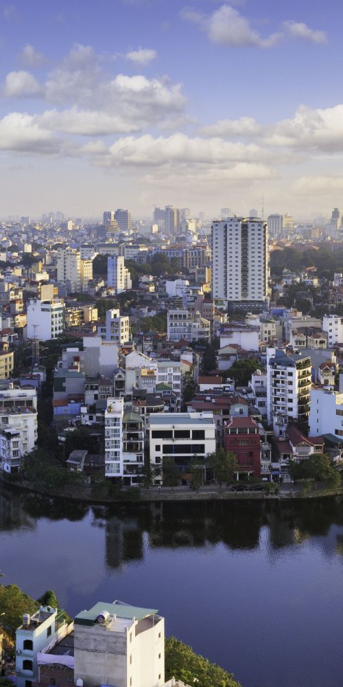 Scenic drive near Hanoi, VN