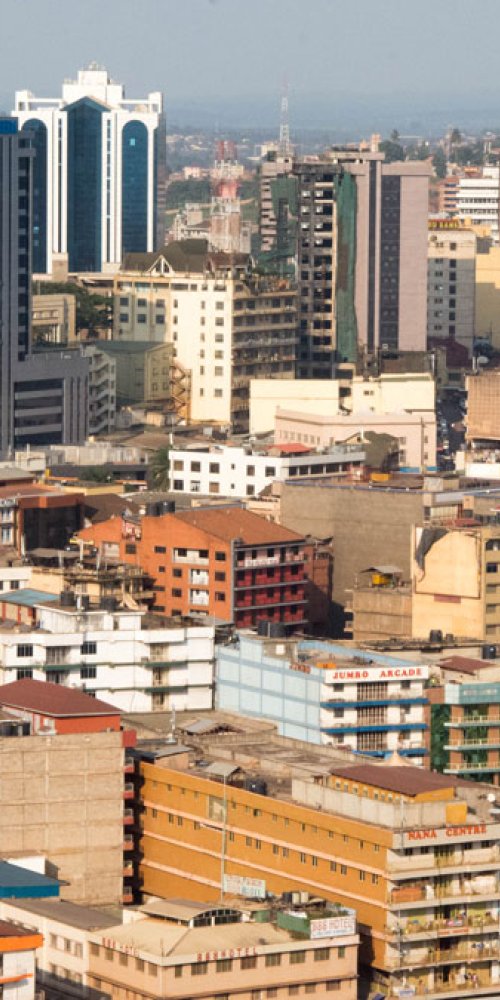 Scenic drive near Kampala, UG