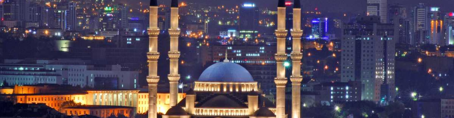 Sunset road near Ankara, TR