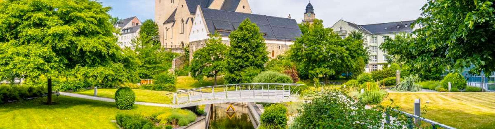 Sunset road near Plauen