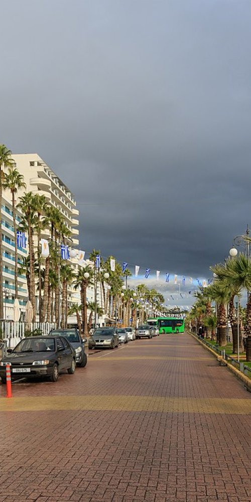 Scenic drive in Cyprus