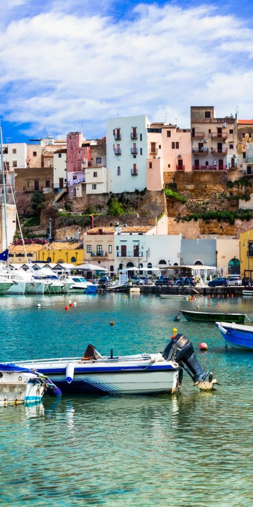 Scenic drive near Trapani, IT