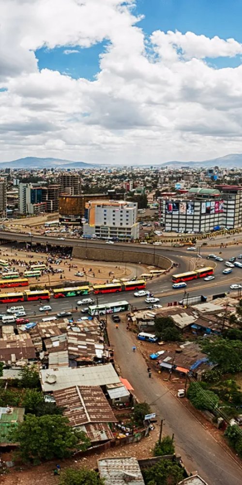 Scenic Road near Addis Ababa