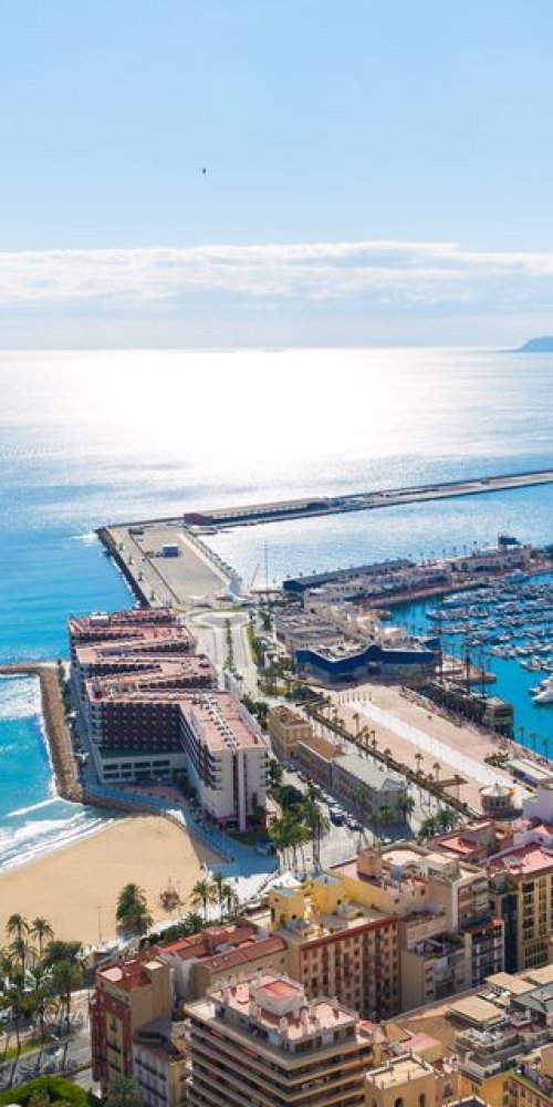 Scenic road near Alicante
