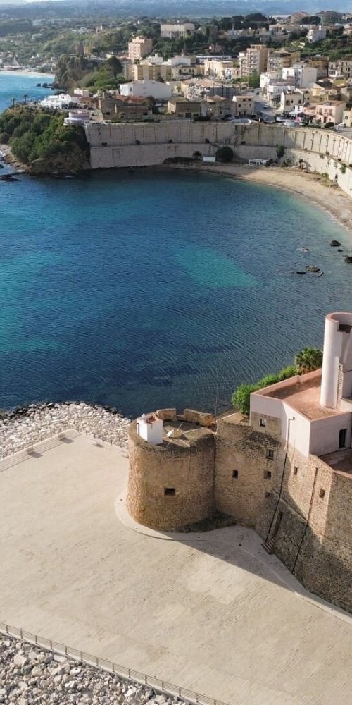 Scenic coastal road near Castellammare del Golfo