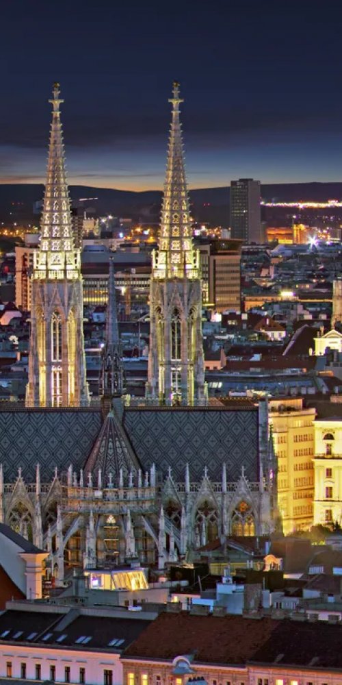 Vienna, AT scenic drive