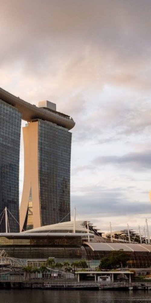 Singapore, SG scenic driving route