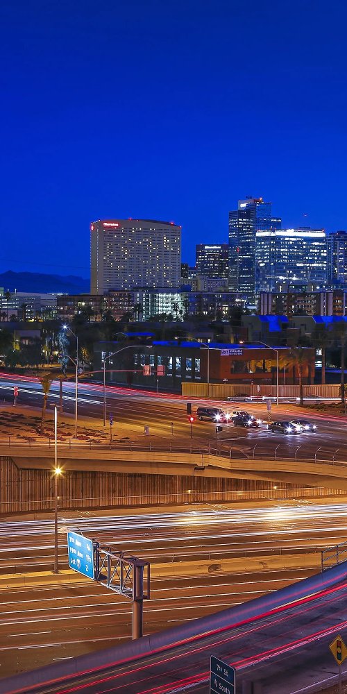 Scenic drive near Phoenix, AZ, US