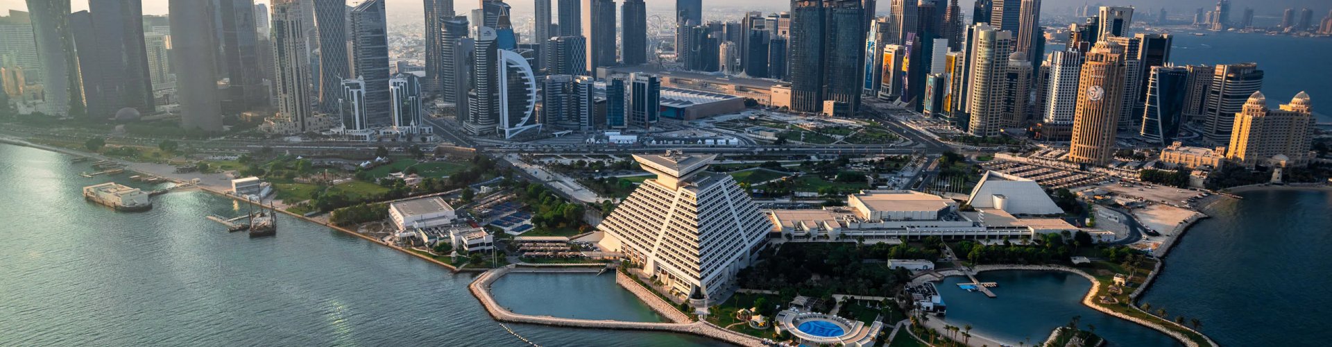 Sunset Road Near Doha