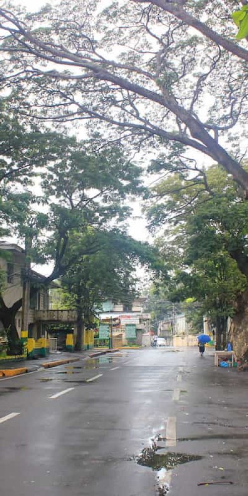 Scenic road near Batangas City, PH