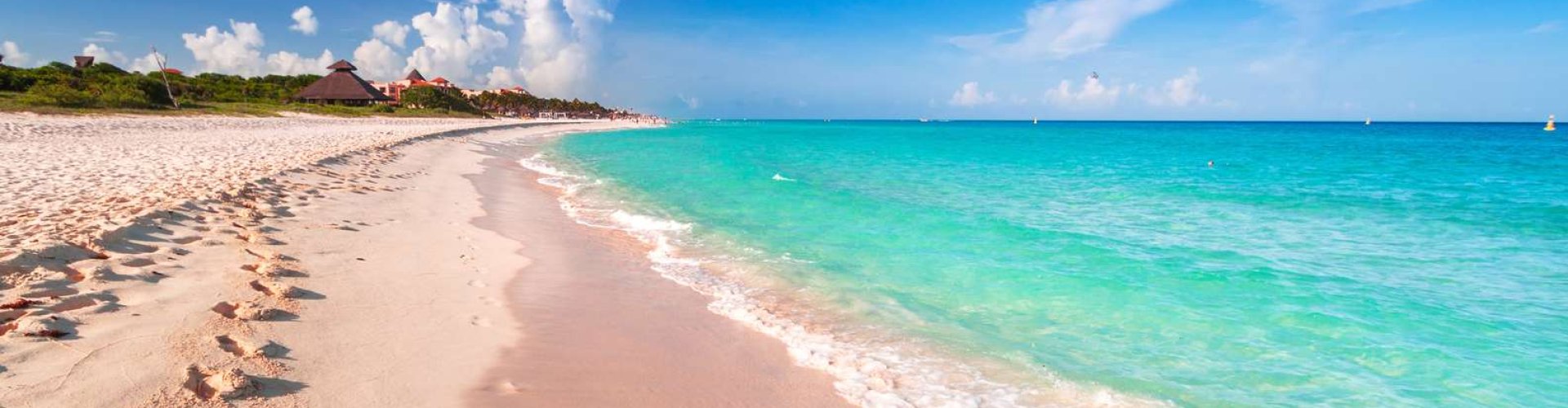 Sunset drive near Playa del Carmen