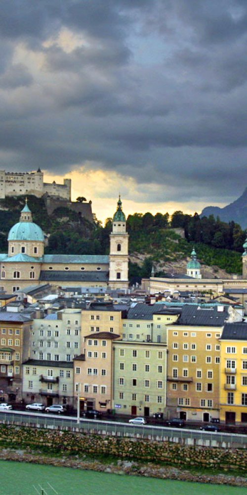 Scenic drive near Salzburg, AT