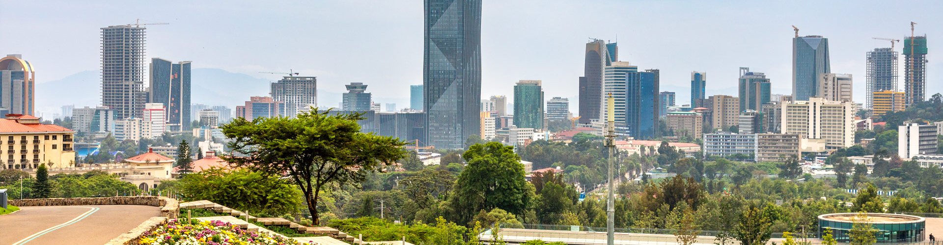 Scenic Landscape near Addis Ababa