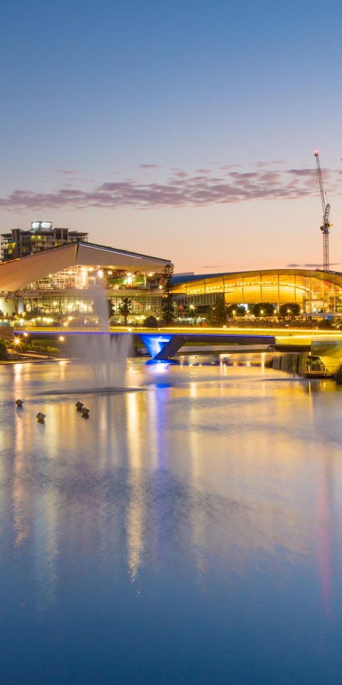 Scenic road near Adelaide