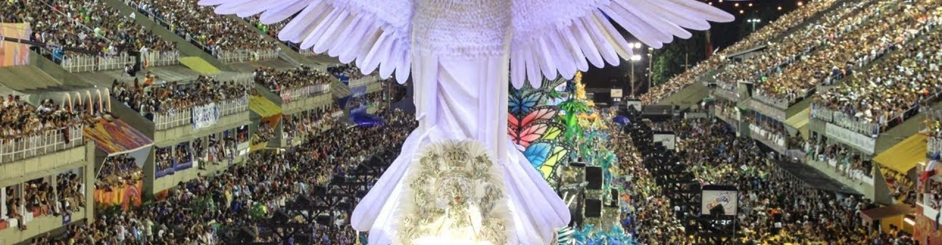 Sunset over Rio de Janeiro coastline